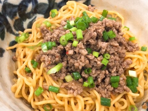 汁なし冷やし担々麺